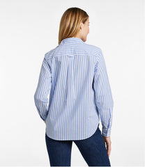 Women's Essential Cotton Poplin Shirt, Long-Sleeve | L.L.Bean