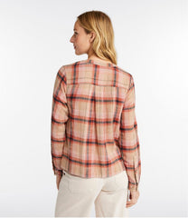 Women's Day Breeze Shirt, Long-Sleeve Collarless | L.L.Bean