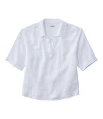 Women's Cloud Gauze Shirt, Polo | L.L.Bean