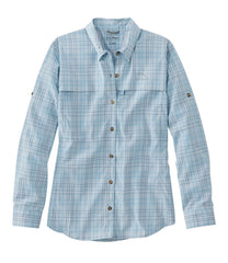 Women's Tropicwear Shirt, Plaid Long-Sleeve | L.L.Bean