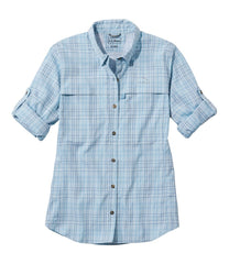 Women's Tropicwear Shirt, Plaid Long-Sleeve | L.L.Bean