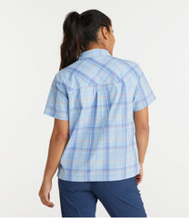 Women's Everyday SunSmart® Woven Shirt, Short-Sleeve Plaid | L.L.Bean
