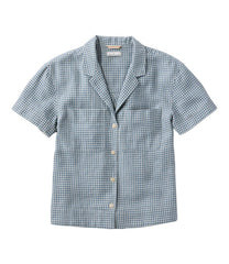 Women's Signature Hemp/Cotton Camp Shirt, Short-Sleeve | L.L.Bean