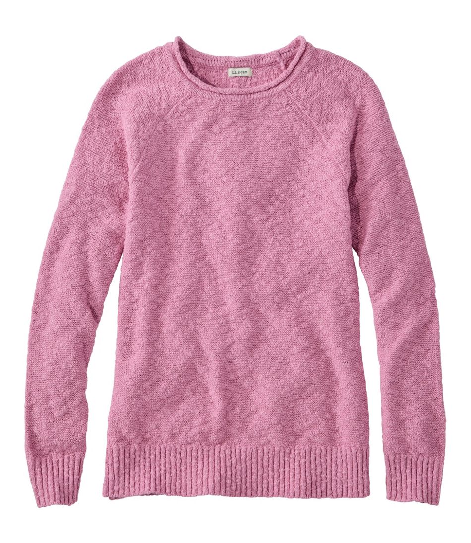 Women's Midweight Cotton Slub Rollneck Pullover | L.L.Bean