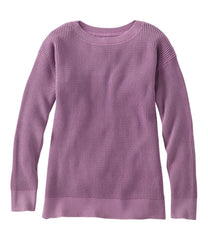 Women's Sunwashed Waffle Sweater, Pullover | L.L.Bean