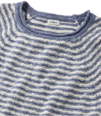 Women's Midweight Cotton Slub Rollneck Pullover Stripe | L.L.Bean