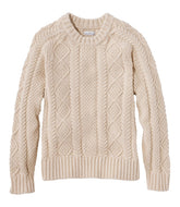 Women's Signature Cotton Fisherman Sweater, Crewneck | L.L.Bean