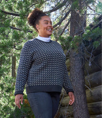Women's Bean's Classic Ragg Wool Sweater, Crewneck Bird's-Eye | L.L.Bean