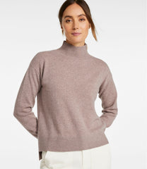 Women's Classic Cashmere Sweater, Relaxed Mockneck | L.L.Bean