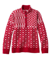 Women's Signature Kingfield Merino Wool Sweater, Fair Isle | L.L.Bean