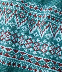 Women's Cotton Ragg Sweater, Crewneck Fair Isle | L.L.Bean