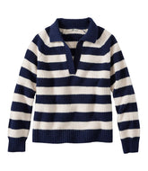 Women's SuperSoft Waffle Sweater, Polo Stripe | L.L.Bean