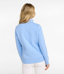 Women's Quilted Quarter-Zip Pullover | L.L.Bean