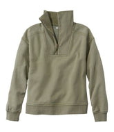 Women's Sunwashed Sweats, Quarter-Zip | L.L.Bean