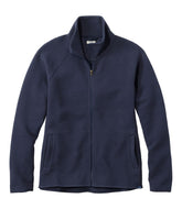 Women's Lakewashed Double-Knit Full-Zip | L.L.Bean