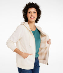 Women's 1912 Sweatshirt, Flannel-Lined Hoodie | L.L.Bean