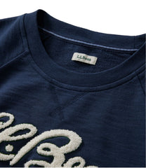 Women's Peaks Island Crewneck, Logo | L.L.Bean