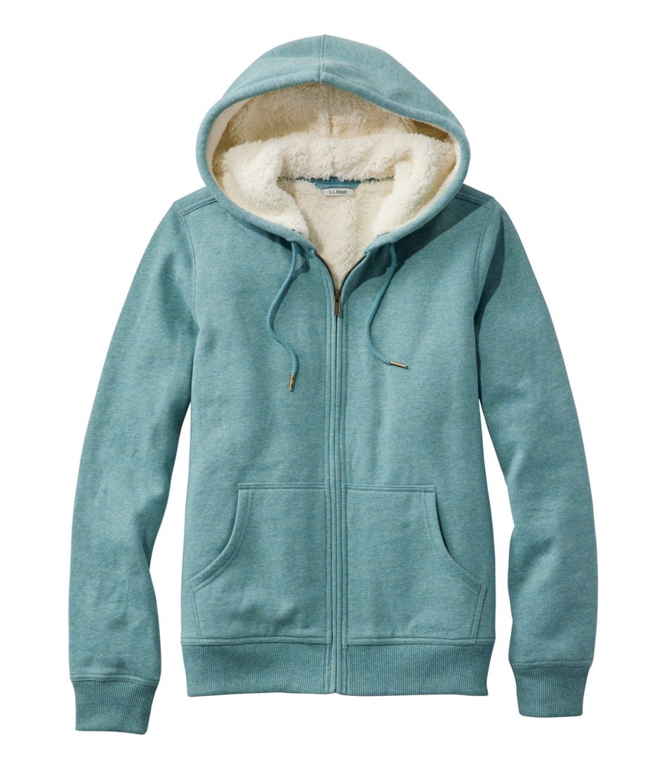 Women's 1912 Sweatshirt, Sherpa-Lined Hoodie | L.L.Bean