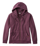 Women's Birchwood Brushed Waffle Full-Zip Hoodie | L.L.Bean