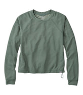 Women's VentureStretch Ottoman-Rib Pullover, Cropped | L.L.Bean