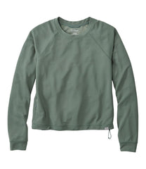 Women's VentureStretch Ottoman-Rib Pullover, Cropped | L.L.Bean