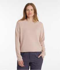 Women's VentureStretch Ottoman-Rib Pullover, Cropped | L.L.Bean