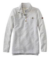 Women's Quilted Sweatshirt, Mockneck Tunic | L.L.Bean