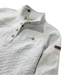Women's Quilted Sweatshirt, Mockneck Tunic | L.L.Bean