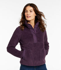 Women's Bean's Sherpa Fleece Pullover | L.L.Bean