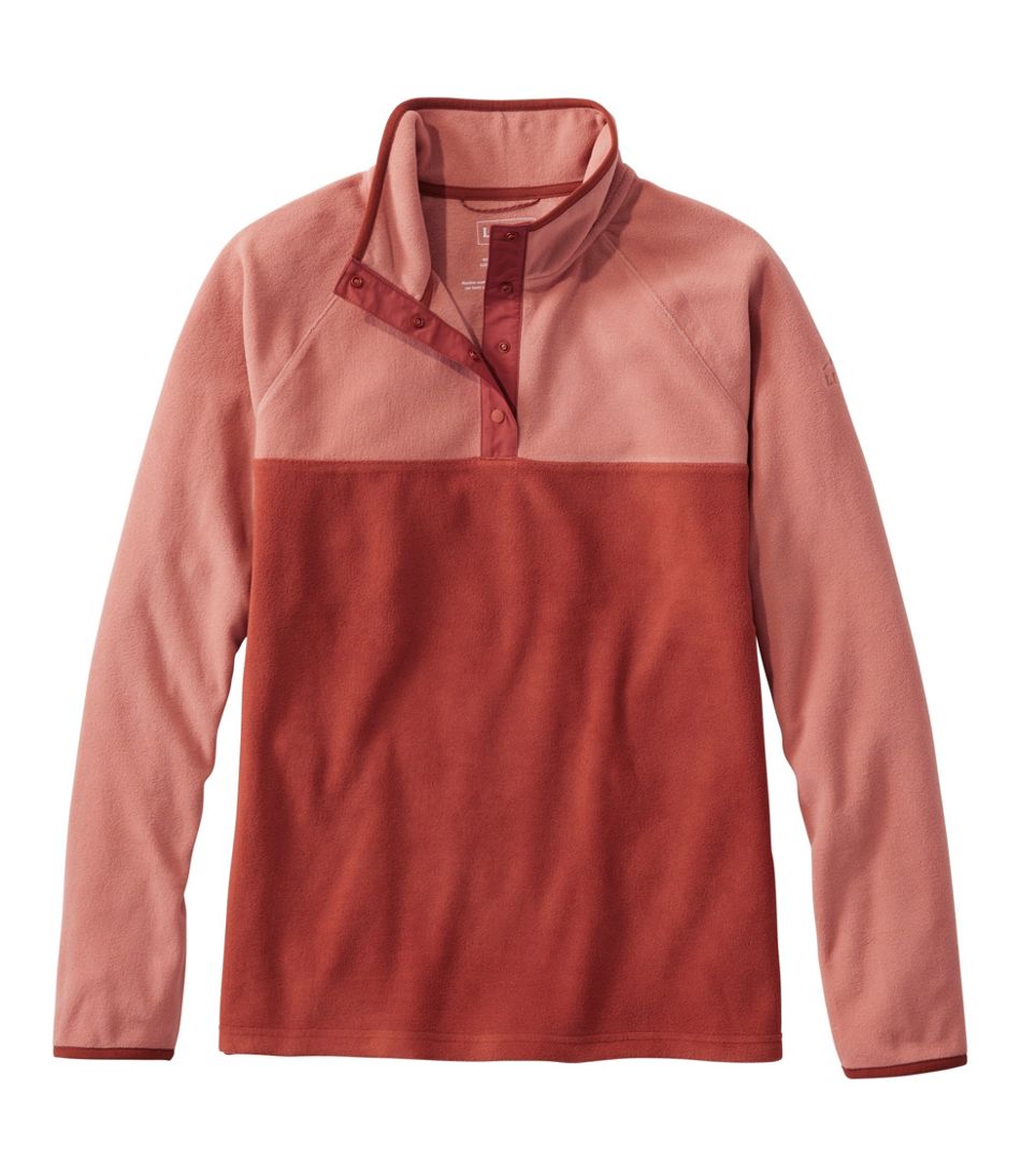 Women's All Season Access Fleece Pullover, Colorblock | L.L.Bean