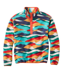 Adults' Bean's Classic Fleece Pullover, Print | L.L.Bean