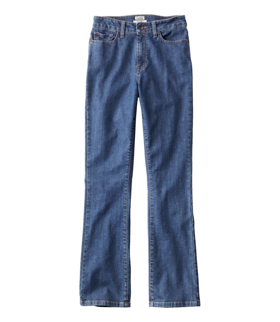 Women's True Shape Jeans, High-Rise Bootcut | L.L.Bean
