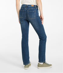 Women's BeanFlex® Jeans, Mid-Rise Straight-Leg | L.L.Bean