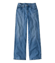 Women's Everyday Stretch Jeans, High-Rise Relaxed Wide-Leg | L.L.Bean
