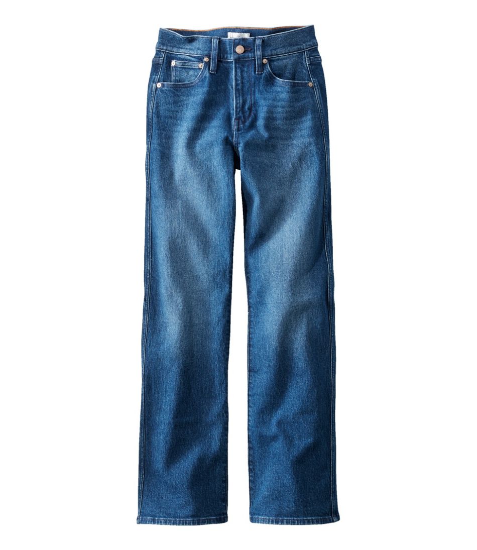 Women's Signature Original Jeans, High-Rise Straight-Leg | L.L.Bean