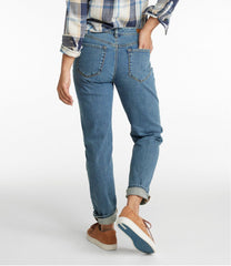 Women's Signature Organic Denim Boyfriend Jeans, Low-Rise Straight-Leg | L.L.Bean