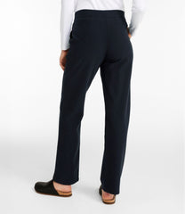 Women's Perfect Fit Pants, Fleece-Backed Straight-Leg | L.L.Bean