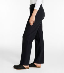 Women's Perfect Fit Pants, Fleece-Backed Straight-Leg | L.L.Bean