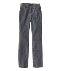 Women's BeanFlex Five-Pocket Corduroy Pants, Mid-Rise Straight-Leg | L.L.Bean