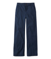 Women's Comfort Stretch Pants, Mid-Rise Wide-Leg Chino | L.L.Bean