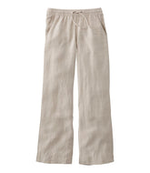 Women's Premium Washable Linen Pull-On Pants | L.L.Bean