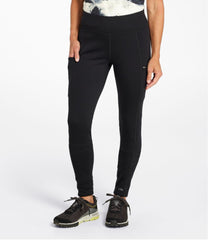 Women's PrimaLoft ThermaStretch Fleece Pocket Tights, Mid-Rise | L.L.Bean