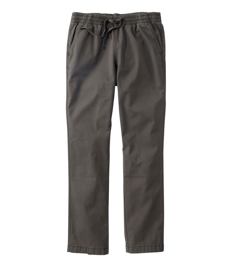 Women's Lakewashed Chino Pants, Mid-Rise Pull-On Ankle | L.L.Bean