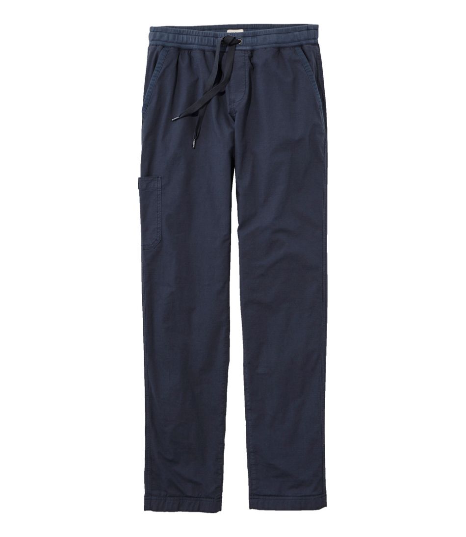 Women's Stretch Ripstop Pull-On Pants, Slim-Leg Fleece-Lined | L.L.Bean