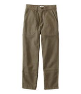Women's Signature Washed Cotton Barrel Pants, High-Rise Tapered Leg | L.L.Bean