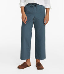 Women's Stretch Ripstop Pull-On Pants, Wide-Leg Ankle | L.L.Bean