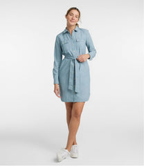 Women's Signature Camp Shirt Dress, Button-Front | L.L.Bean