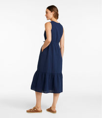 Women's Cloud Gauze Midi Dress | L.L.Bean