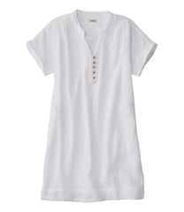 Women's Cloud Gauze Short-Sleeve Shift Dress | L.L.Bean
