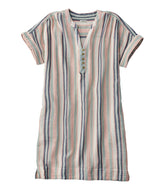 Women's Cloud Gauze Short-Sleeve Shift Dress, Stripe | L.L.Bean